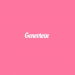 Чипборд. Genevieve