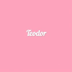 Чипборд. Teodor